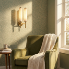 AlabasterGlow | Elegant Contemporary Dual-Column Wall Sconce Light 5