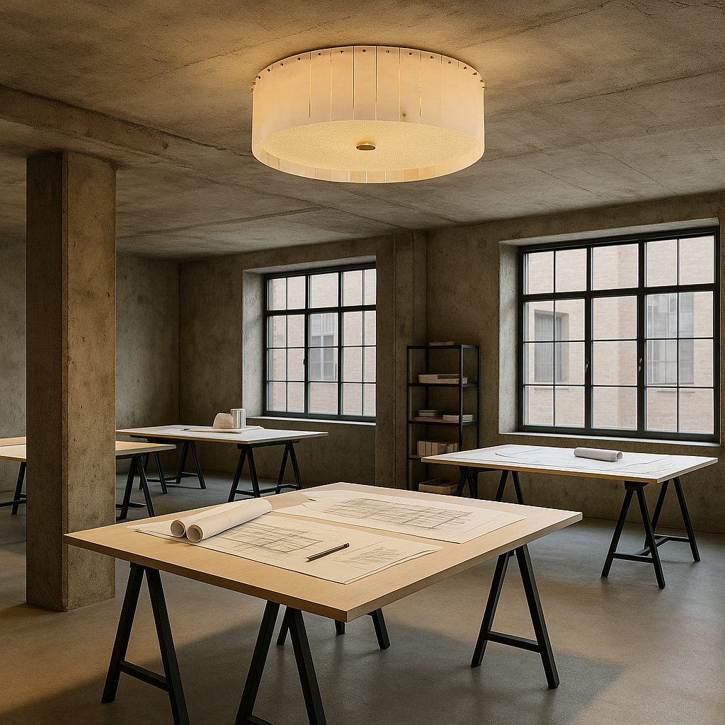 AlabasterGlow | Elegant Sculptural Flush Mount Ceiling Light 3