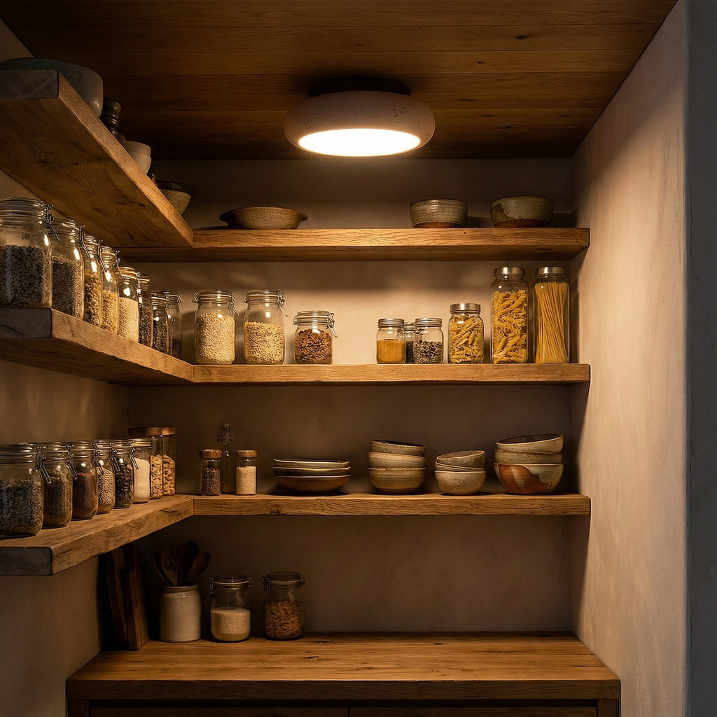 AlbaStone | Elegant Softly Rounded Flush Mount Ceiling Light Fixture 1