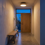 AlbaStone | Elegant Softly Rounded Flush Mount Ceiling Light Fixture 4