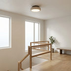 AlbaStone | Elegant Softly Rounded Flush Mount Ceiling Light Fixture 6