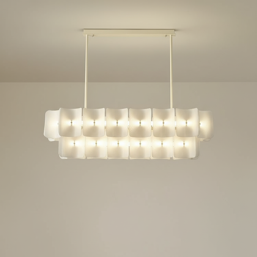 AleraGlow | Serene Modern Acrylic Dining Room Chandelier Light 0