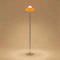 AylaGlow | Stylish Modern Glass Standing Floor Lamp with Warm Ambiance 0