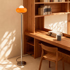 AylaGlow | Stylish Modern Glass Standing Floor Lamp with Warm Ambiance 6