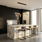 BlissWave | Stylish Modern LED Overhead Light Fixture for Ceiling 6