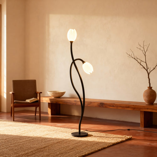 BotanicaGlow | Elegant Modern Table Lamp for Living Room or Bedroom 1