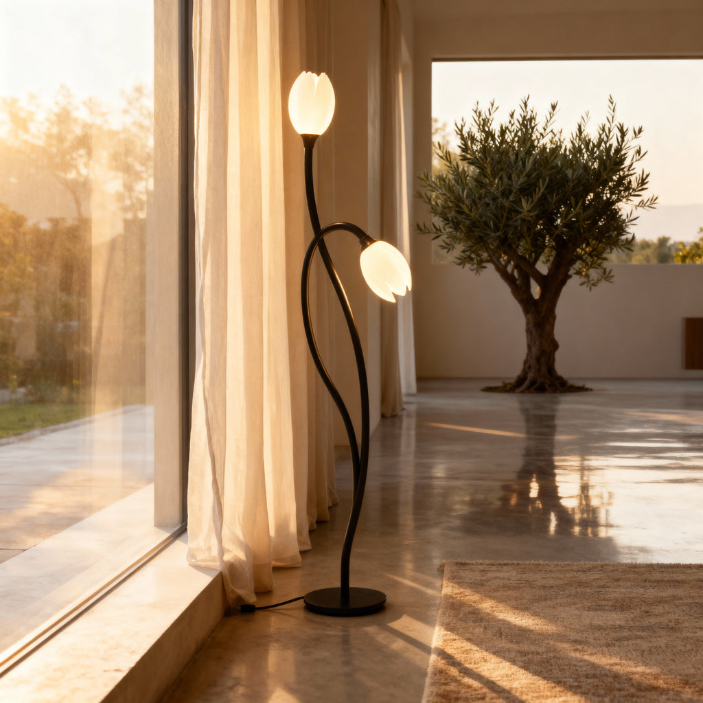 BotanicaGlow | Elegant Modern Table Lamp for Living Room or Bedroom 5
