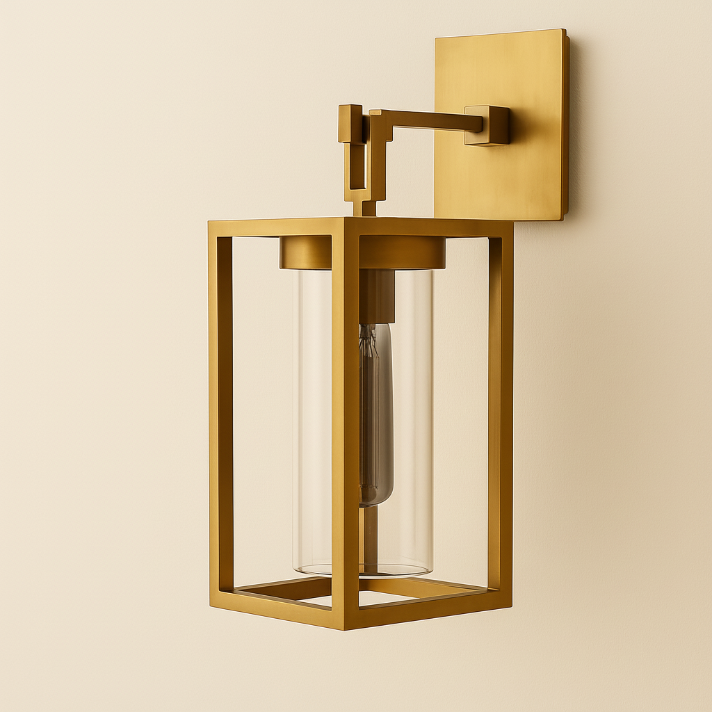 BrassAura | Elegant Modern Dimmable LED Wall Sconce Lighting 1