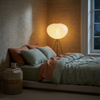 CadeLight | Serene Minimalist Japandi Tripod Floor Lamp for Living Room 2