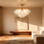 CalaGlow | Elegant Modern Gold Chandelier Light for Dining Room Spaces 1