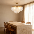 CalaGlow | Elegant Modern Gold Chandelier Light for Dining Room Spaces 7