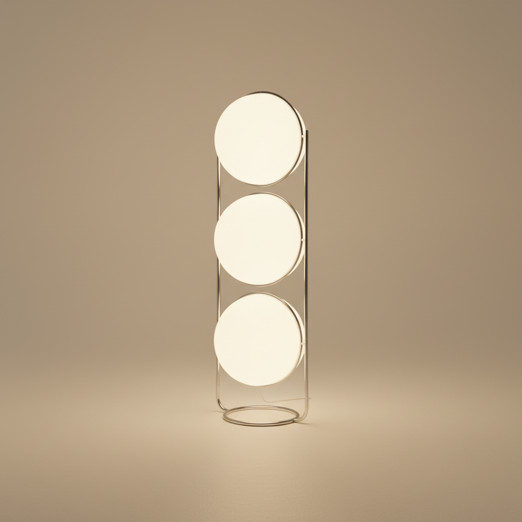 CelestiaSphere | Modern Elegant Glass Pendant Lighting with Chrome Finish 10