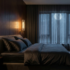 CellaLight | Elegant Modern Brass Wall Sconce with Glass Column 6