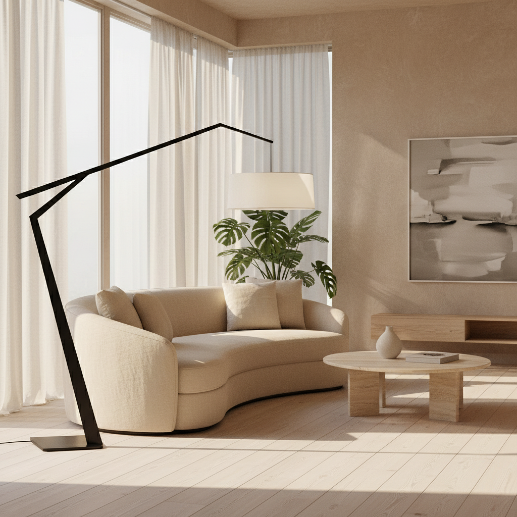 ElianGlow | Stylish Modern Adjustable Floor Lamp for Living Room 1
