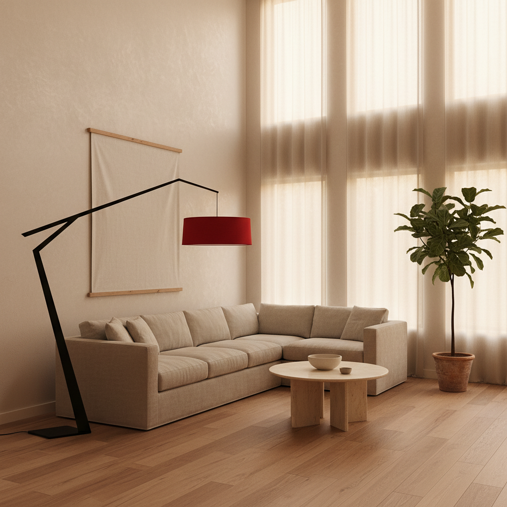 ElianGlow | Stylish Modern Adjustable Floor Lamp for Living Room 4