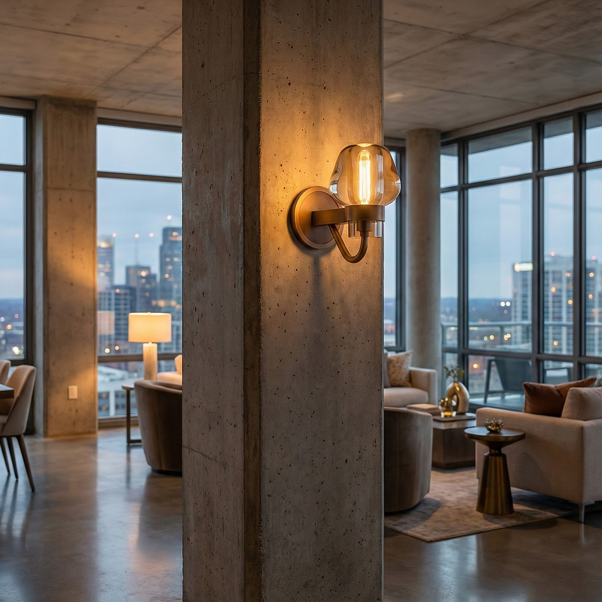 ElysiumGlow | Elegant Modern Crystal Wall Sconce Lighting Fixture 2