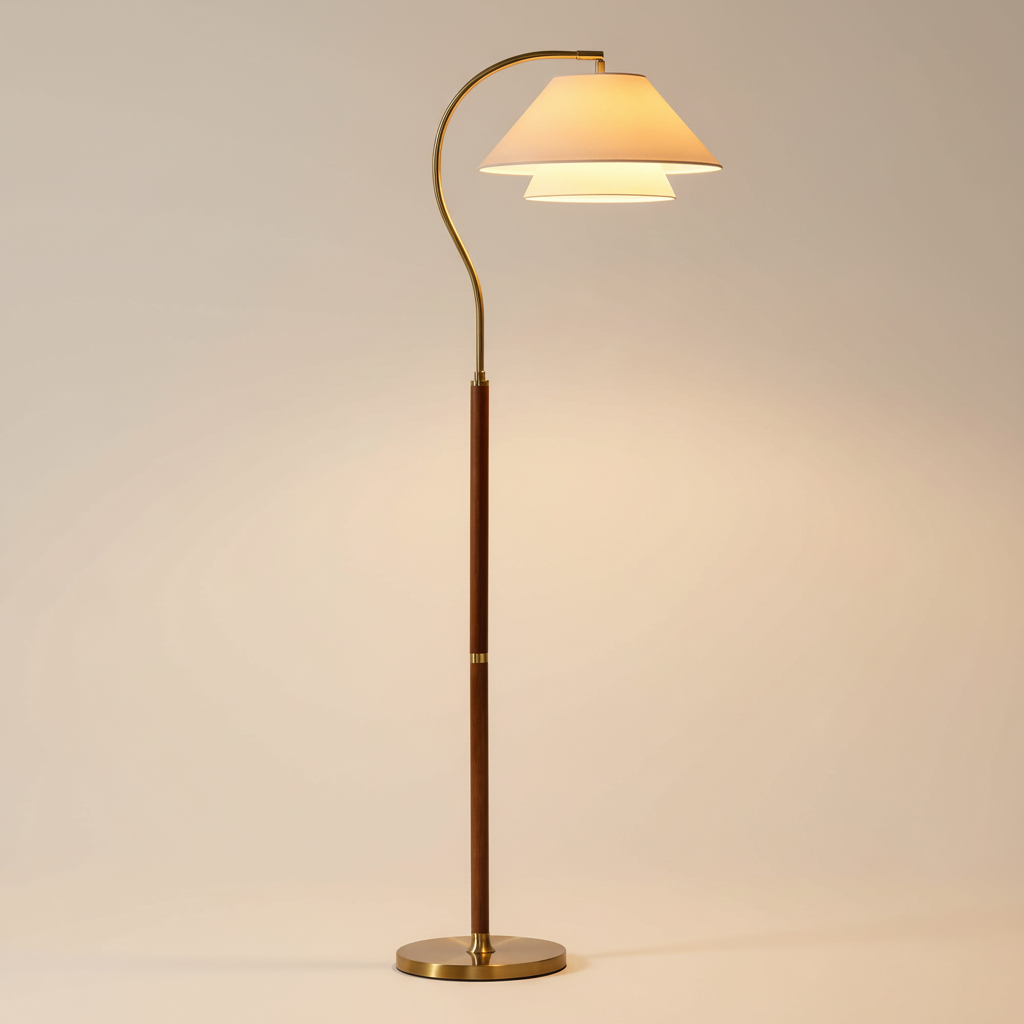 Ivenwood | Elegant Modern Floor Lamp for Living Room Ambient Lighting 0