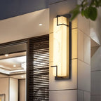 KanneLux | Elegant Vertical Wall Sconce Light with Marble Effect 1