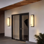 KanneLux | Elegant Vertical Wall Sconce Light with Marble Effect 2