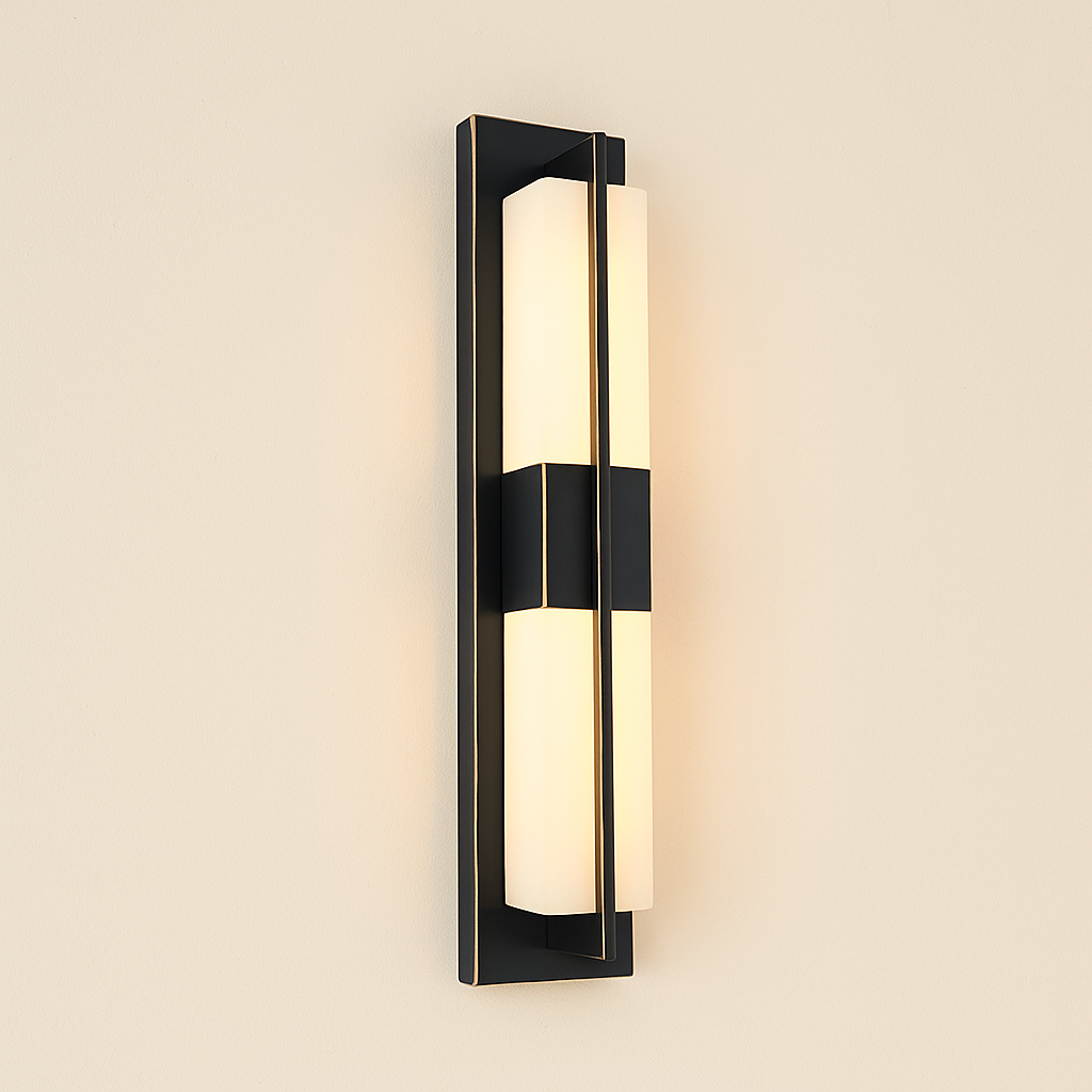 KeriaLight | Contemporary Waterproof Vertical Wall Sconce for Indoor Outdoor Use 0