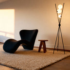 LumiSphere | Stylish Modern Tripod Floor Lamp with Frosted Glass Globes 5