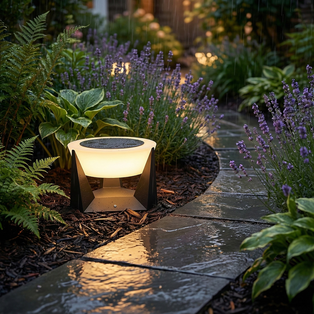 LuminaraGlow | Modern Elegant Solar Garden Outdoor Accent Light 1