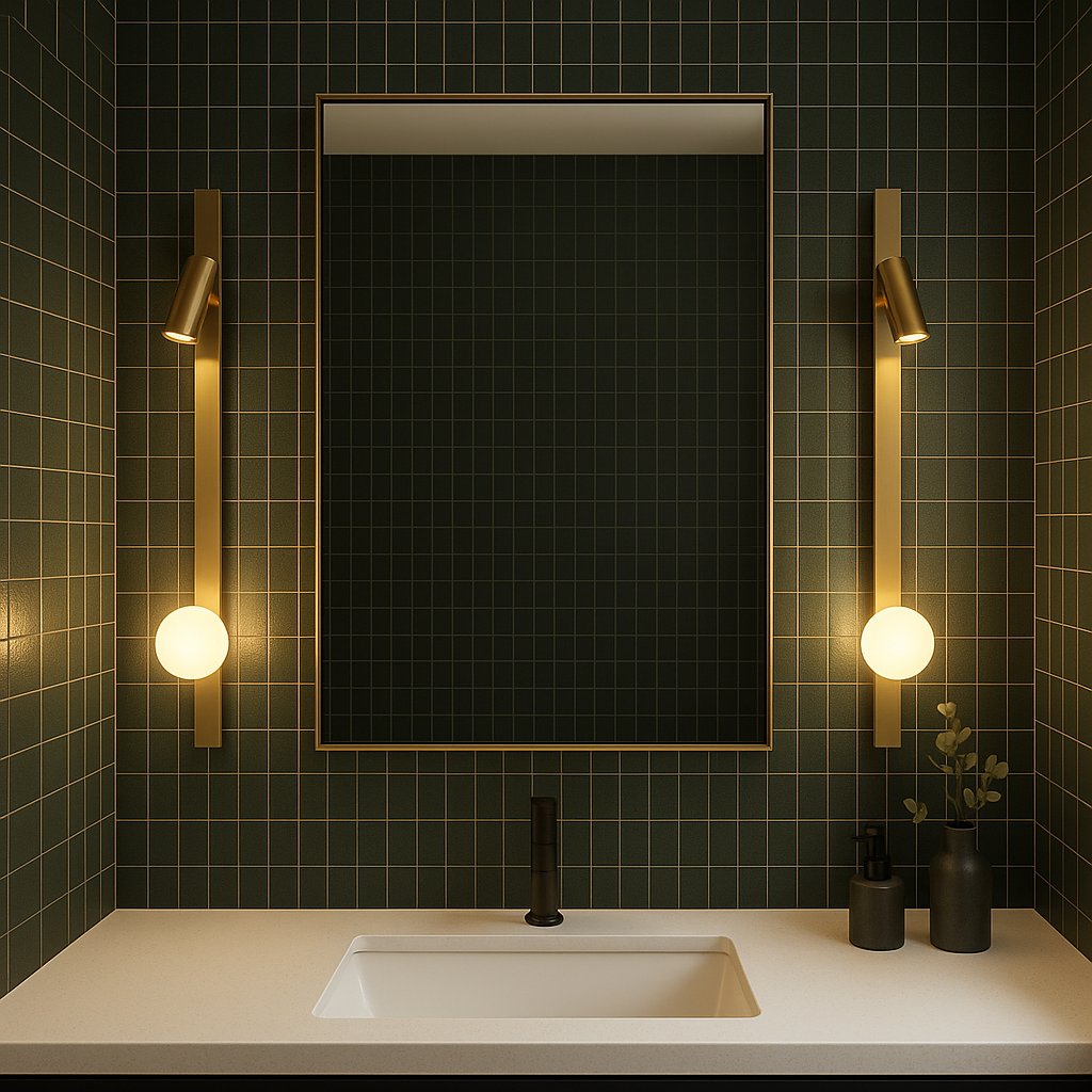 Luminara | Elegant Modern Metal Wall Sconce with Glass Globe Light 5