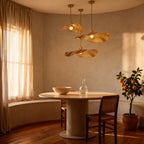 Luminara | Sleek Elegant Brass Flush Mount Ceiling Light Fixture 4