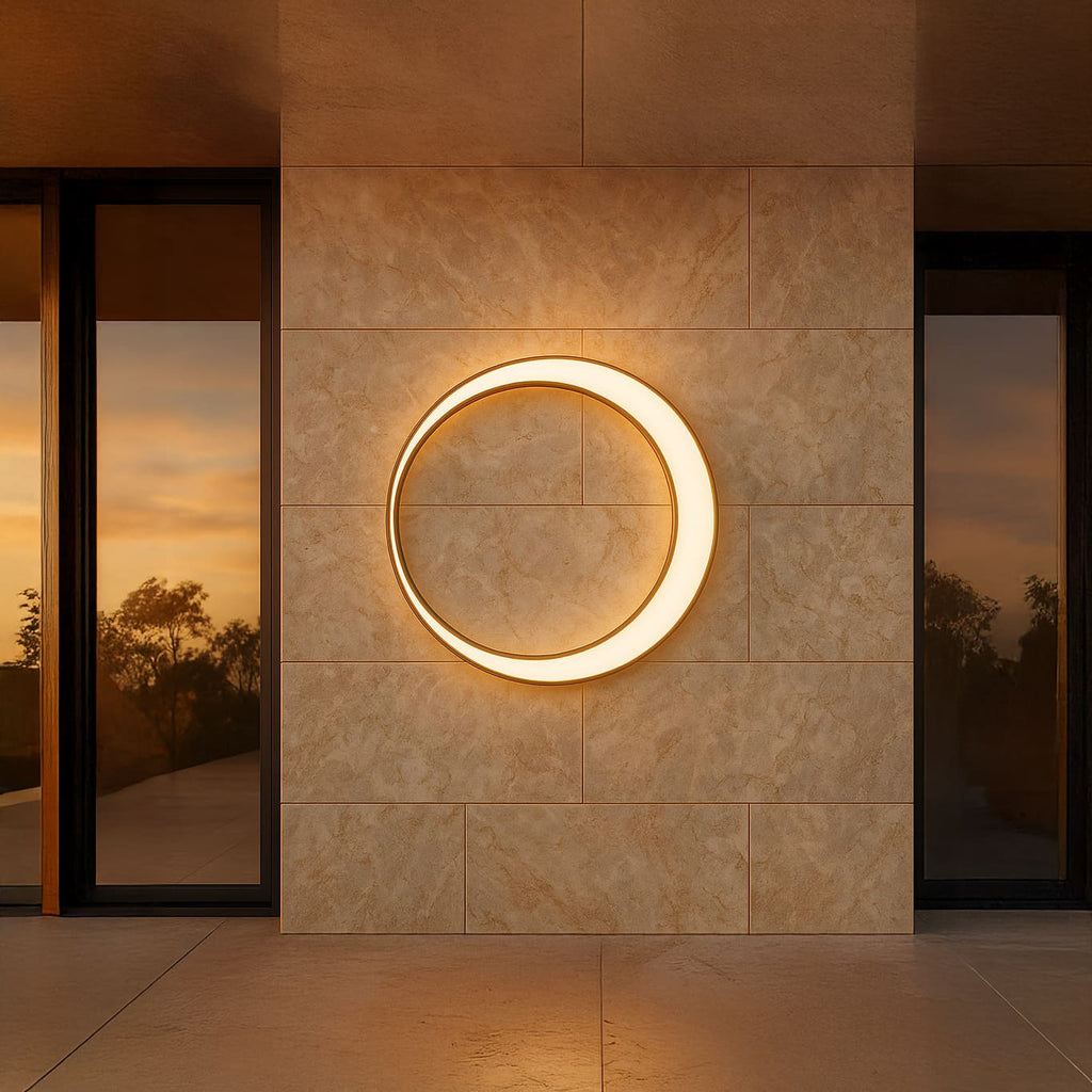 Lunara | Modern Sleek Outdoor Light Fixture for House Entryways 1