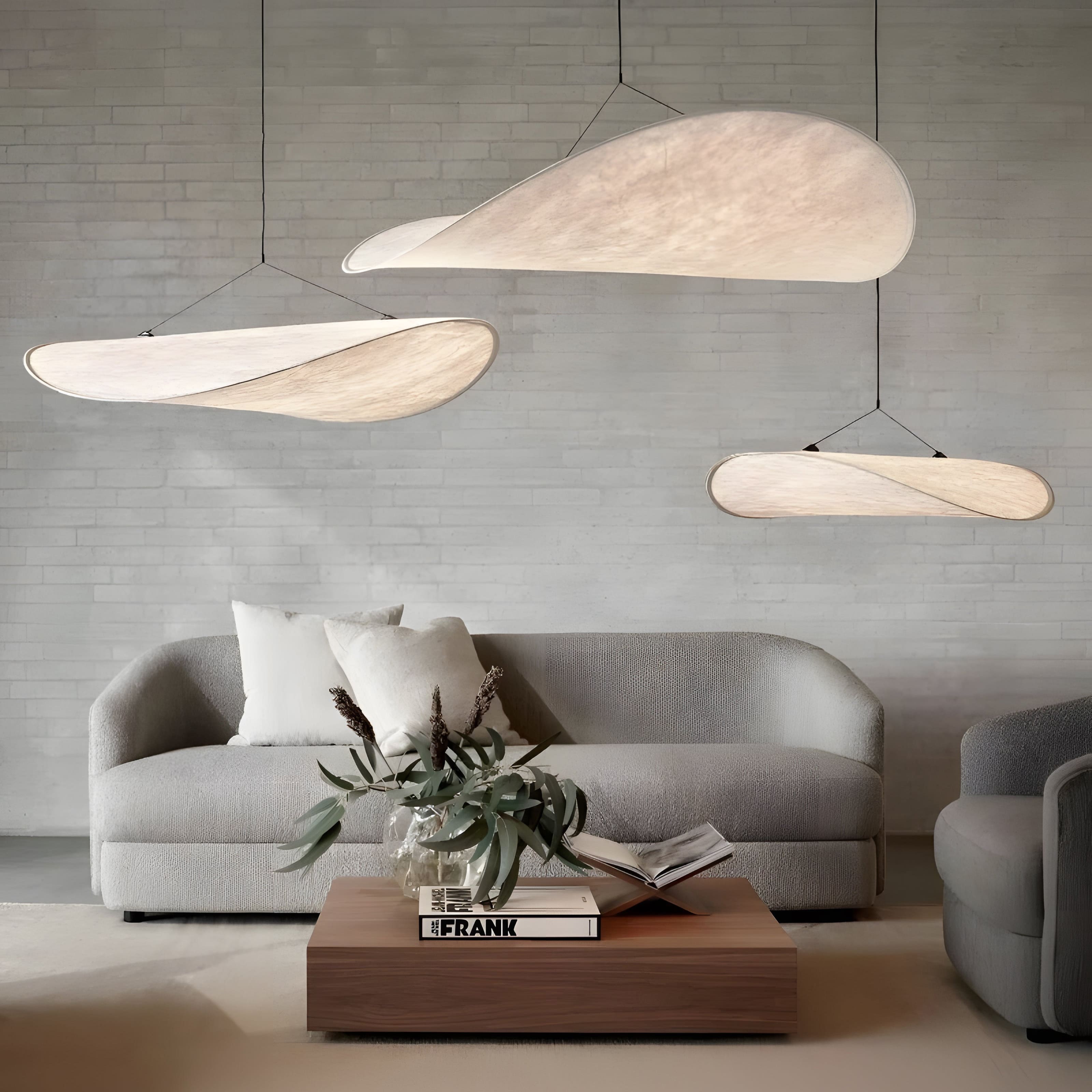 NimbusGlow | Serene Modern Pendant Light Fixture for Tranquil Spaces 2