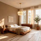 NyraShell | Elegant Modern Capiz Shell Dining Room Chandelier 7