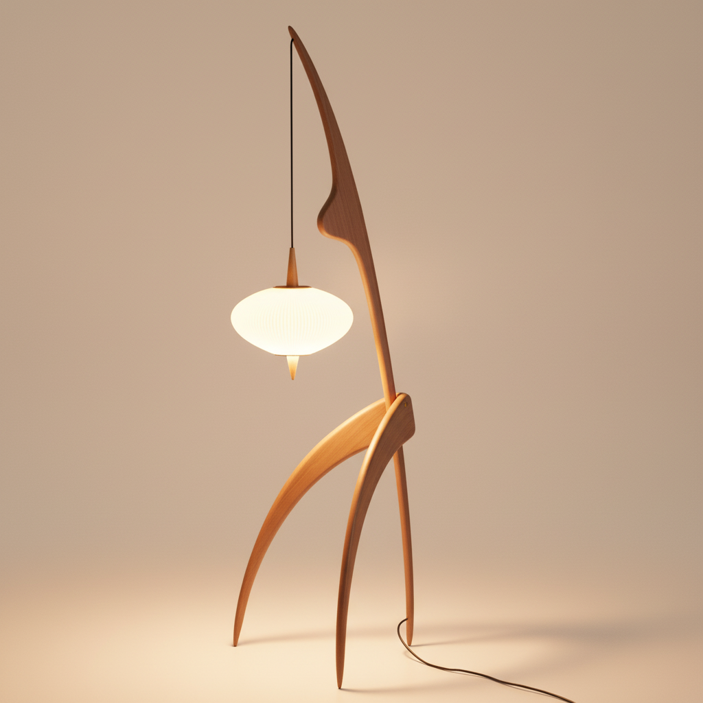 OlinWood | Elegant Organic Modern Kitchen Pendant Lighting Fixture 0