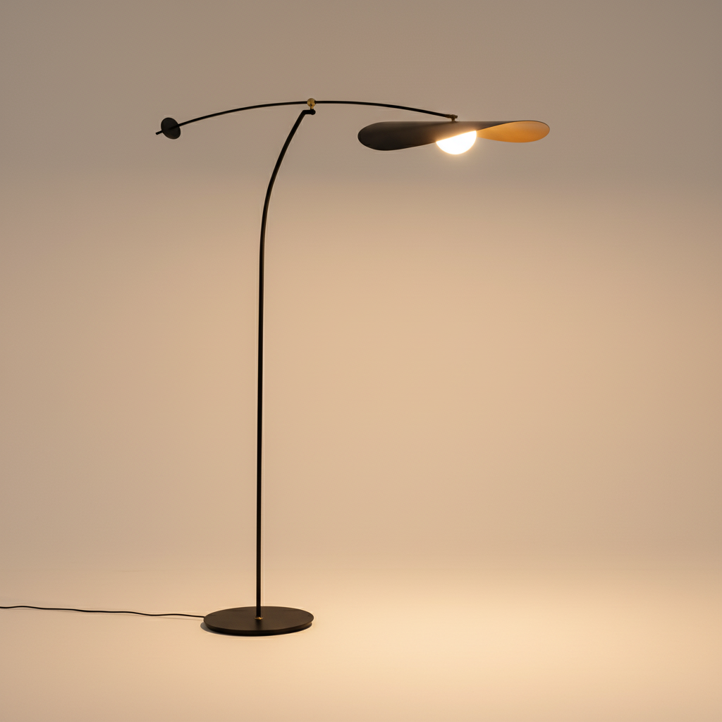 PetalArc | Modern Elegant Arc Floor Lamp for Living Room Lighting 0