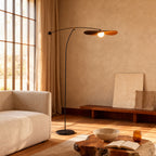 PetalArc | Modern Elegant Arc Floor Lamp for Living Room Lighting 1