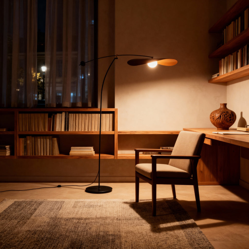 PetalArc | Modern Elegant Arc Floor Lamp for Living Room Lighting 2