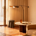 PetalArc | Modern Elegant Arc Floor Lamp for Living Room Lighting 4