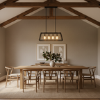 Renova | Sleek Black Glass Kitchen Pendant Lighting Fixture 3