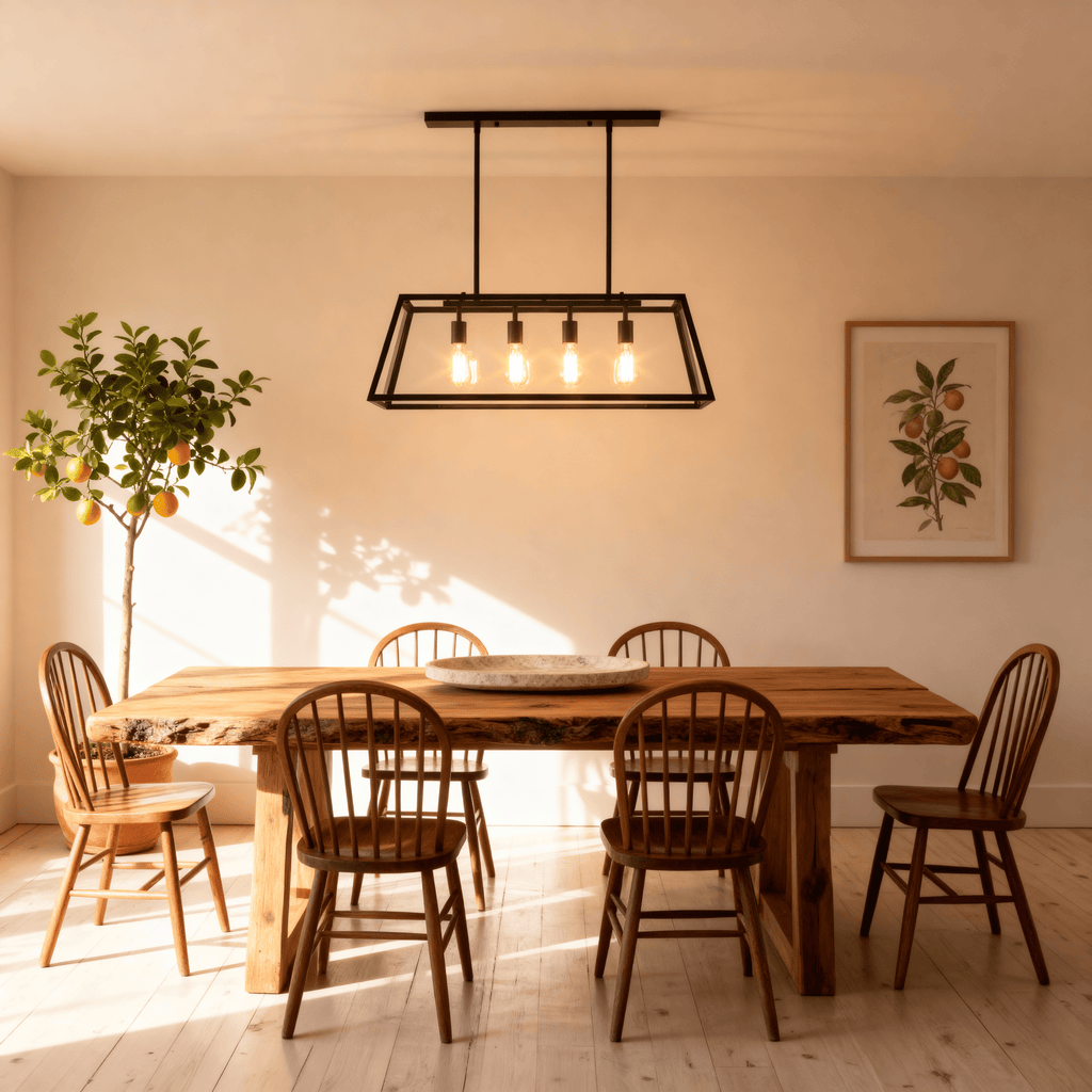 Renova | Sleek Black Glass Kitchen Pendant Lighting Fixture 5