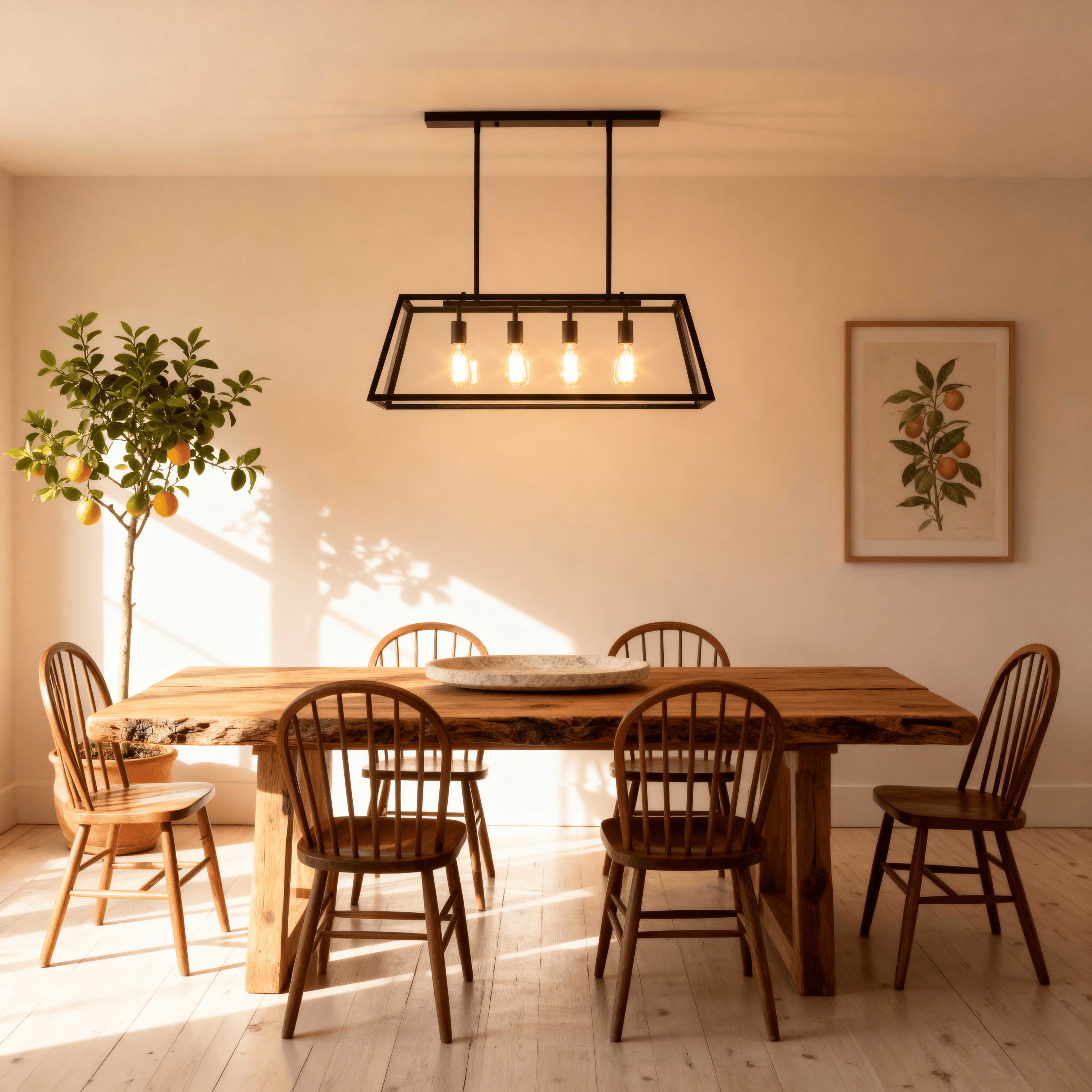 Renova | Sleek Black Glass Kitchen Pendant Lighting Fixture 5