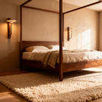 RuvoStone | Elegant Natural Material Wall Sconce Lighting for Cozy Atmosphere 1