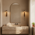RuvoStone | Elegant Natural Material Wall Sconce Lighting for Cozy Atmosphere 5