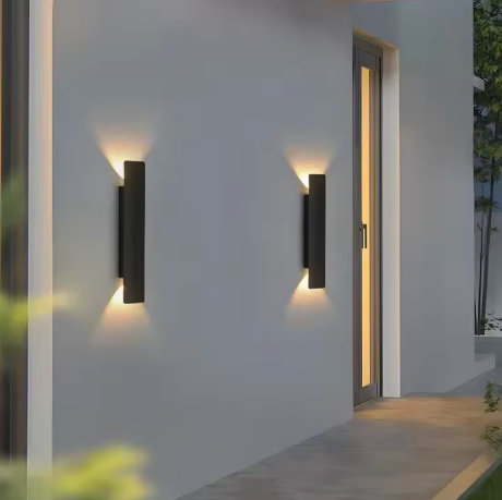 Aurevo | Sleek Minimalist Aluminum Outdoor Wall Sconce Light