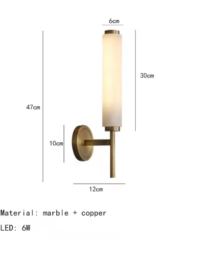 AlabasterGlow | Elegant Contemporary Dual-Column Wall Sconce Light