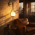 SerenLight | Elegant Sculptural Metal Wall Sconce Lighting Fixture 3