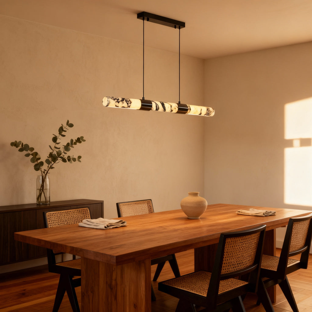 SlateStone | Elegant Modern Marble Dining Room Chandelier 7