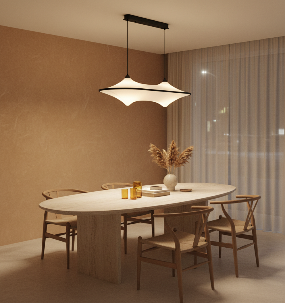 VeridiaLight | Elegant Minimalist Iron Pendant Lighting Fixture 2