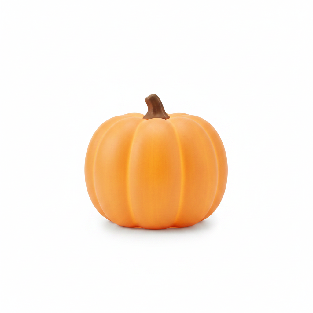 Jack Glow Pumpkin Night Light on white studio background