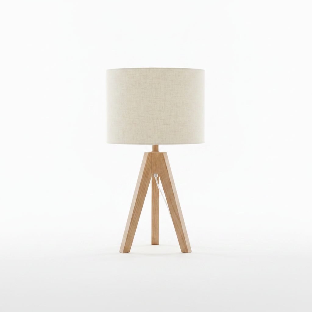 Linnea Tripod Table Lamp on a clean white studio background