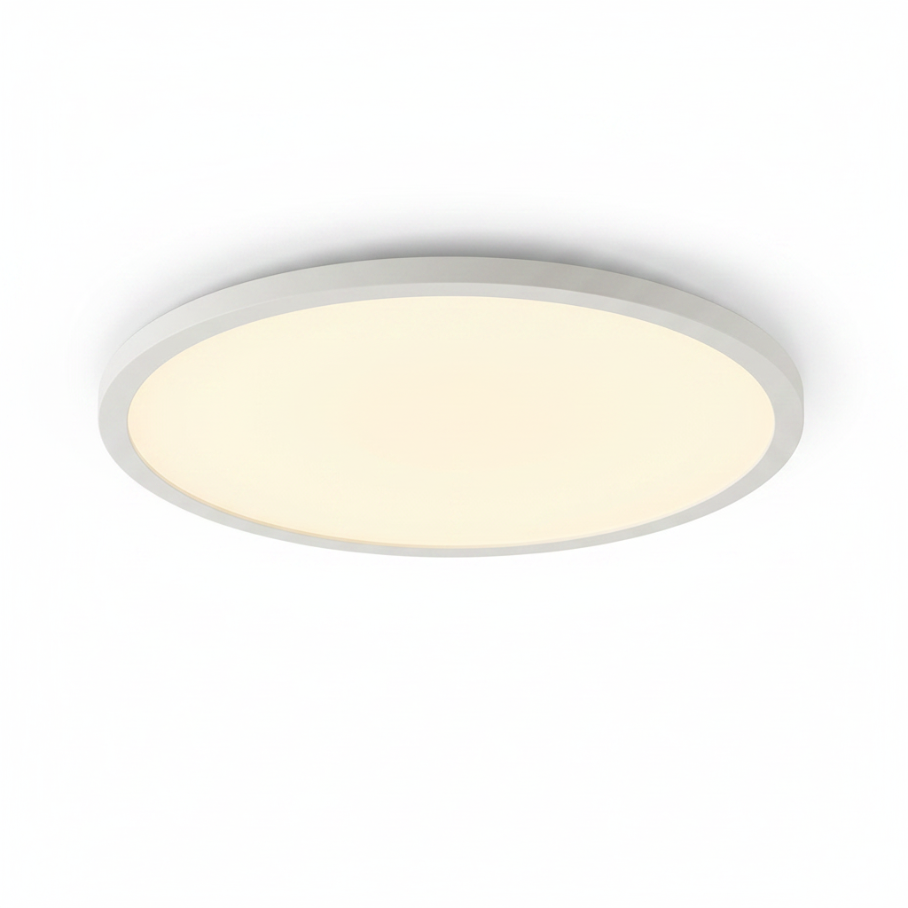 Aria LED Ceiling Panel on a white studio background showing thin profile