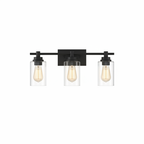 Vega Bathroom Vanity Light on white studio background